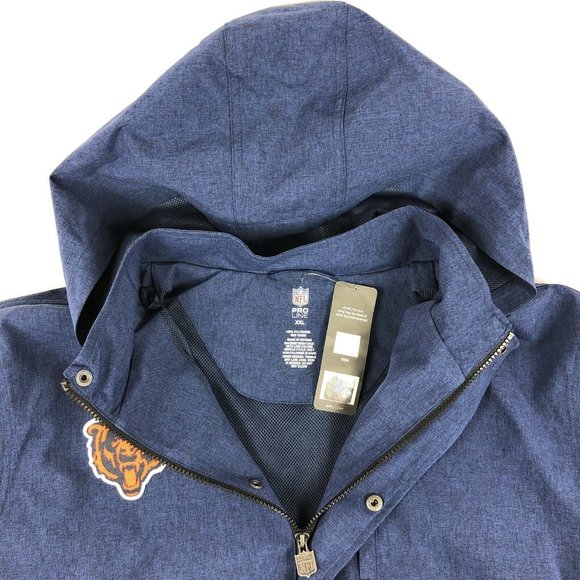 Chicago Bears NFL Pro Line Light Full Zip Jacket - Picture 5 of 8